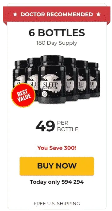 Sleep Guard Plus 6 bottles  per $49 buy now